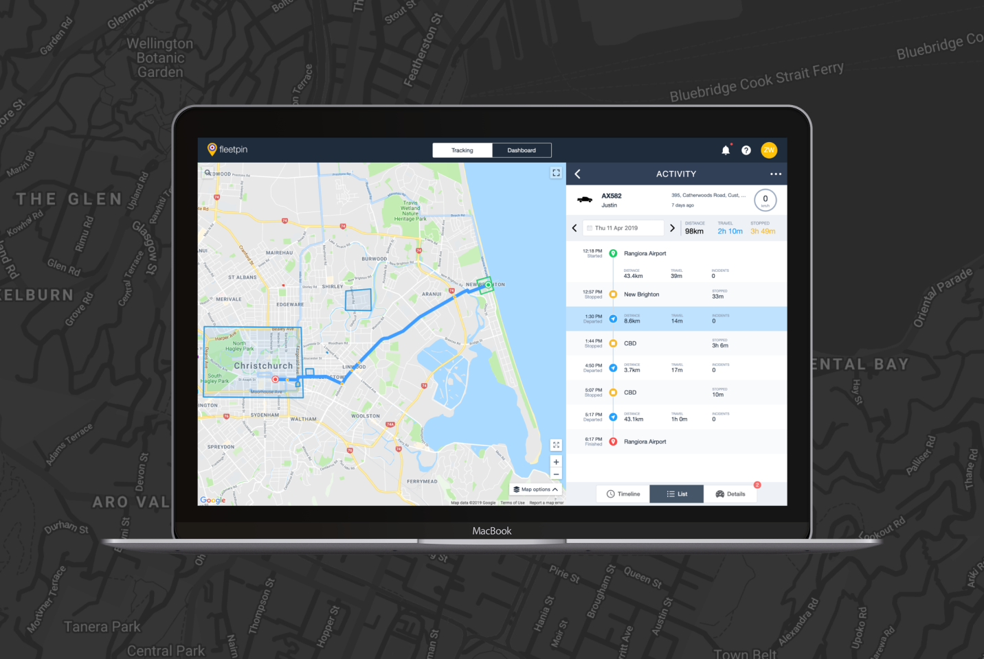 Fleetpin Web App